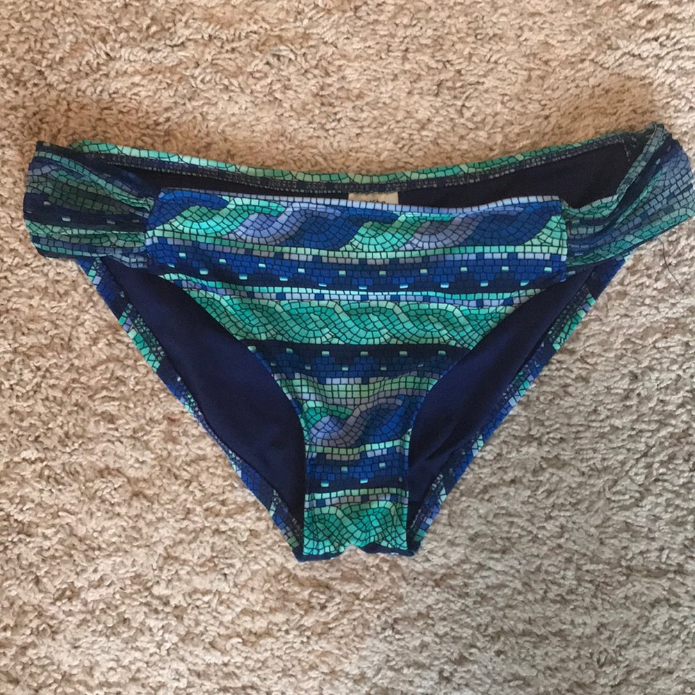 Blue/Green Bikini bottoms